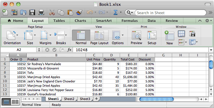 could you get excel for a mac